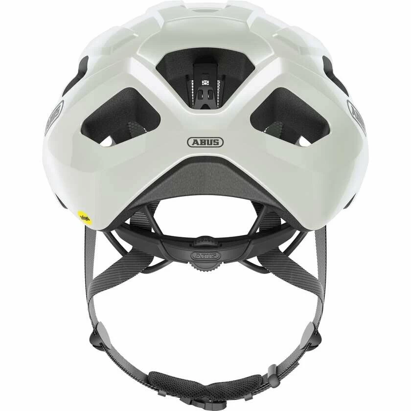 Kask rowerowy Abus Macator MIPS Pearl White Rozmiar L: 58-62 cm