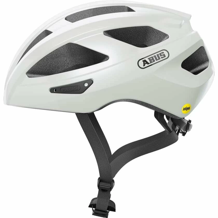 Kask rowerowy Abus Macator MIPS Pearl White