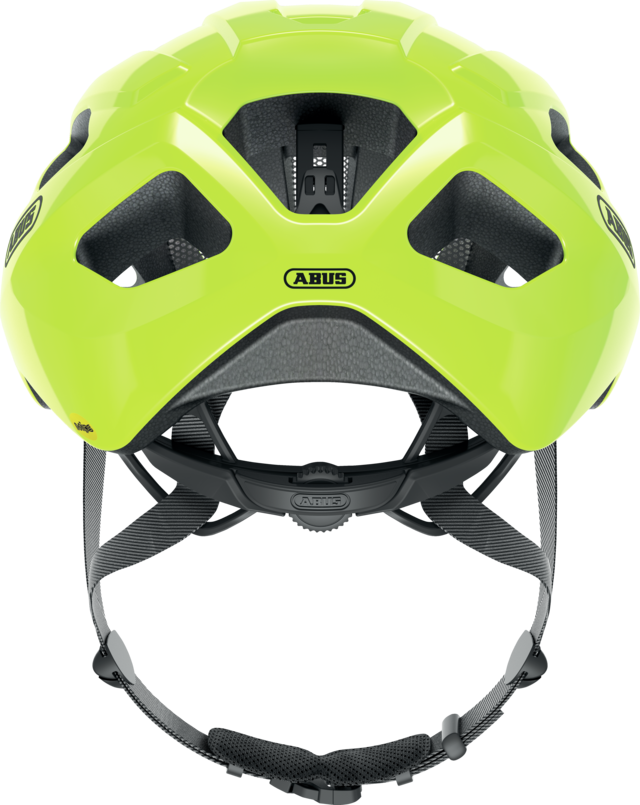 Kask rowerowy Abus Macator MIPS Signal Yellow 
