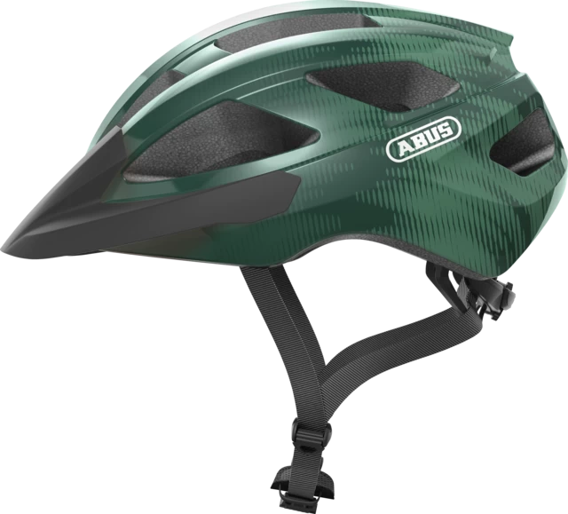 Kask rowerowy Abus Macator - opal/zielony