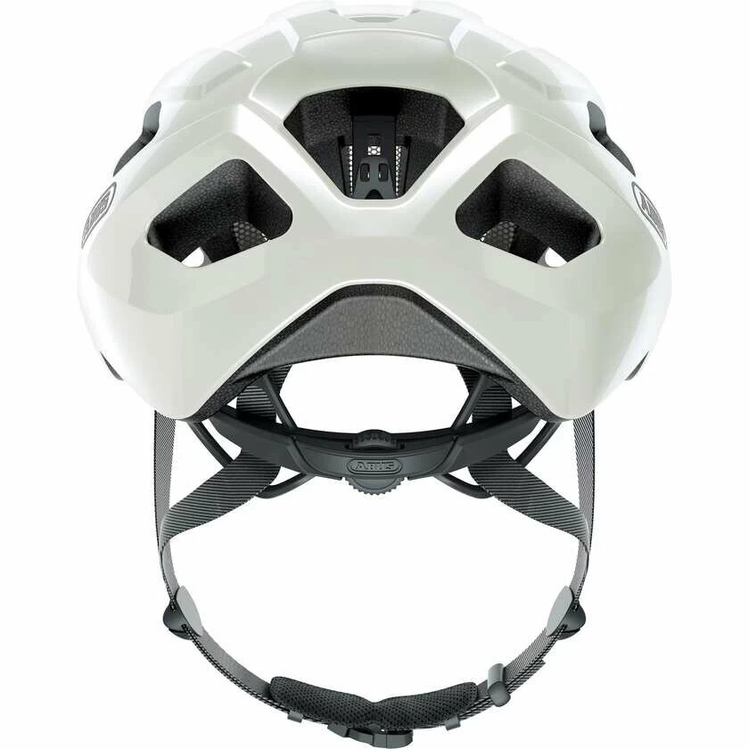 Kask rowerowy Abus Macator Pearl White