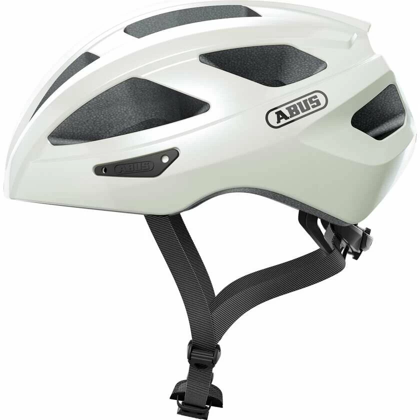 Kask rowerowy Abus Macator Pearl White