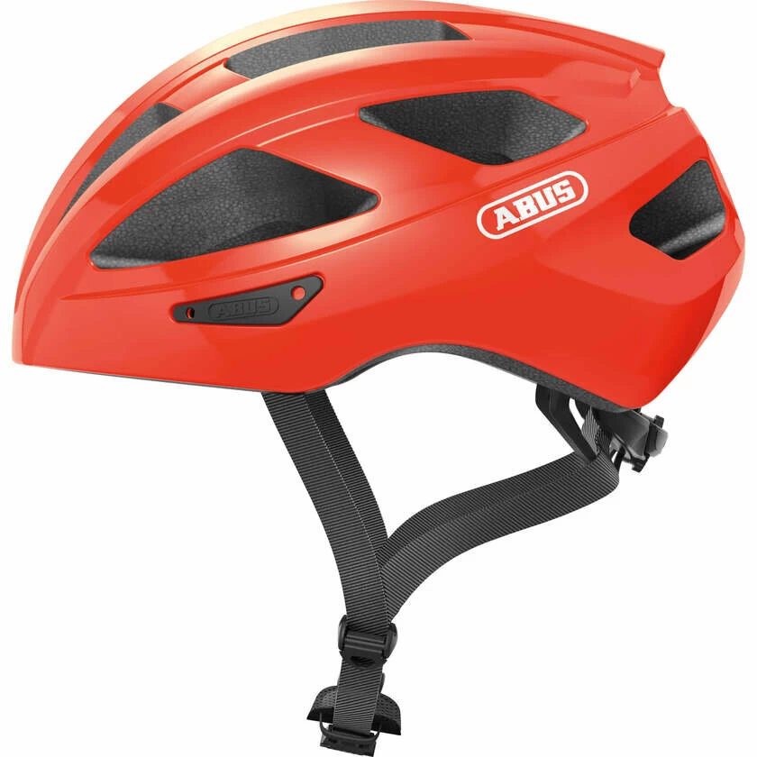 Kask rowerowy Abus Macator - pomarańczowy