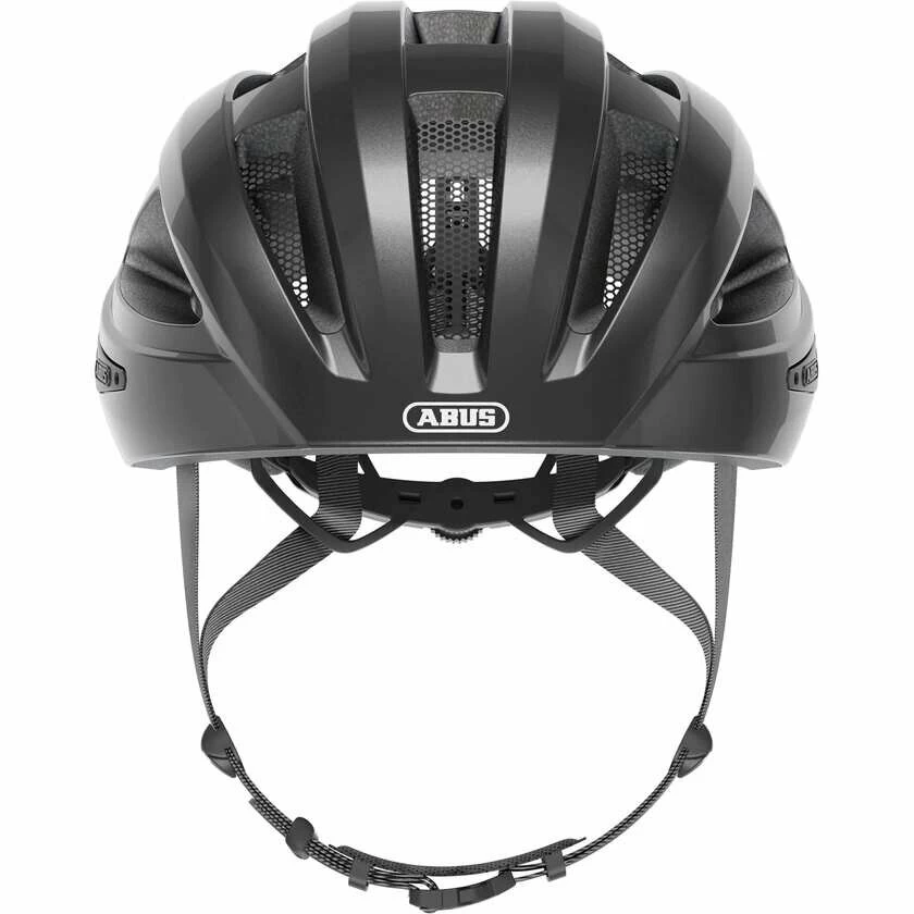 Kask rowerowy Abus Macator - szary Rozmiar L – 58-62 cm