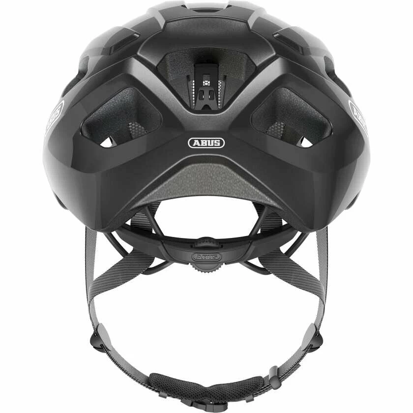 Kask rowerowy Abus Macator - szary