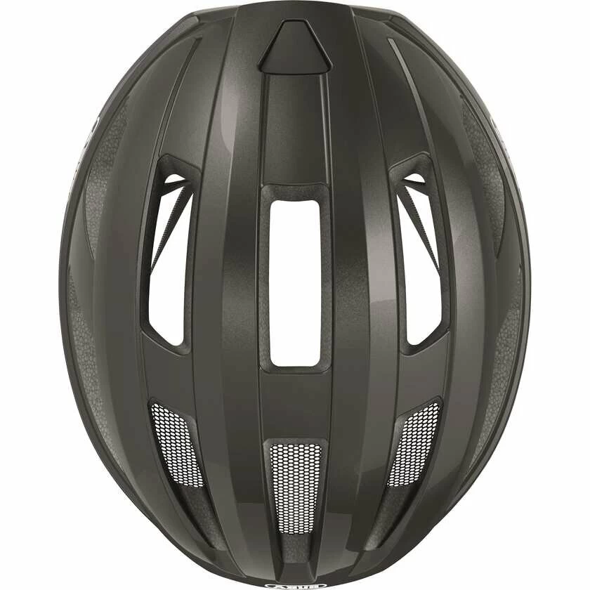 Kask rowerowy Abus Macator - szary Rozmiar S – 51-55 cm