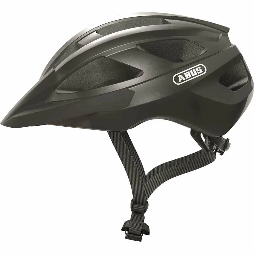 Kask rowerowy Abus Macator - szary Rozmiar S – 51-55 cm