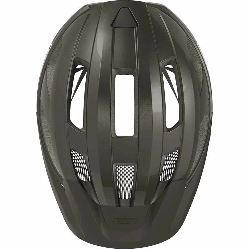 Kask rowerowy Abus Macator - szary