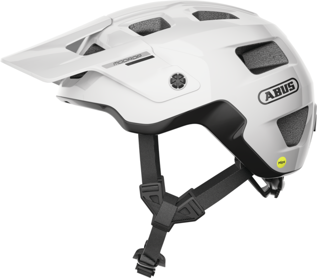 Kask rowerowy Abus MoDrop MIPS Shiny White Rozmiar S: 51-55 cm