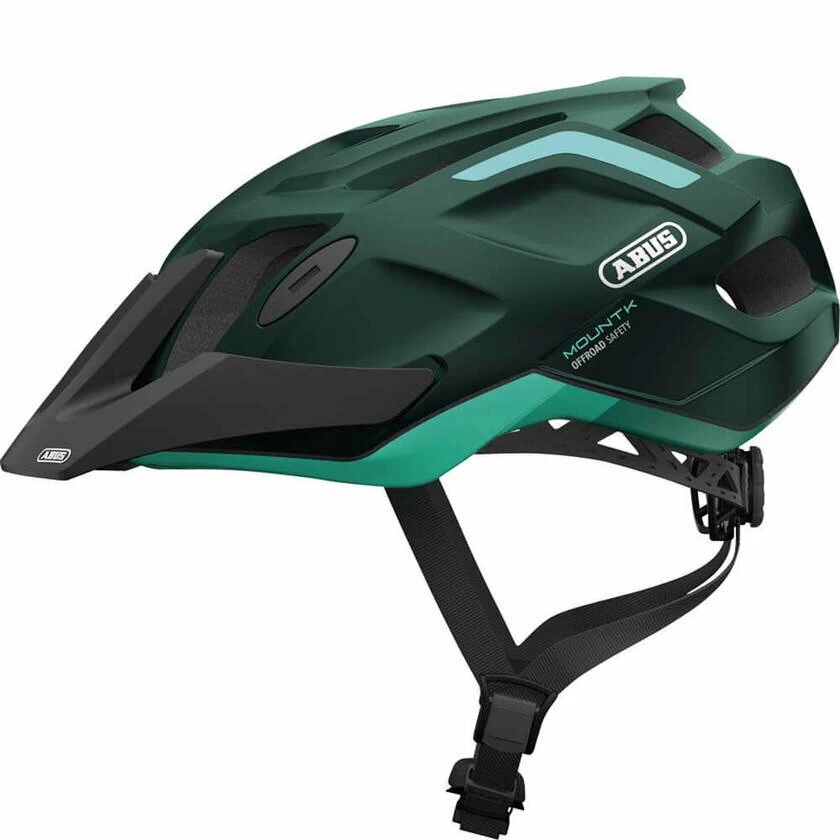 Kask rowerowy Abus MountK Smaragd Green Rozmiar M - 53-58 cm