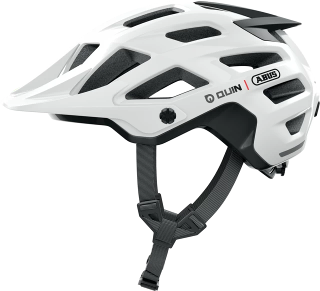 Kask rowerowy ABUS Moventor 2.0 QUIN Shiny White Rozmiar S: 51-55 cm