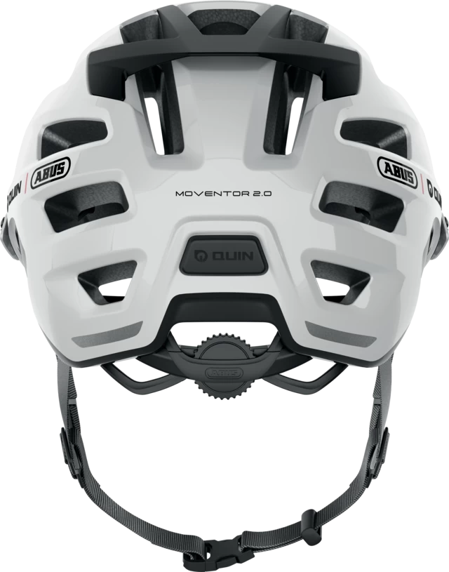 Kask rowerowy ABUS Moventor 2.0 QUIN Shiny White Rozmiar S: 51-55 cm