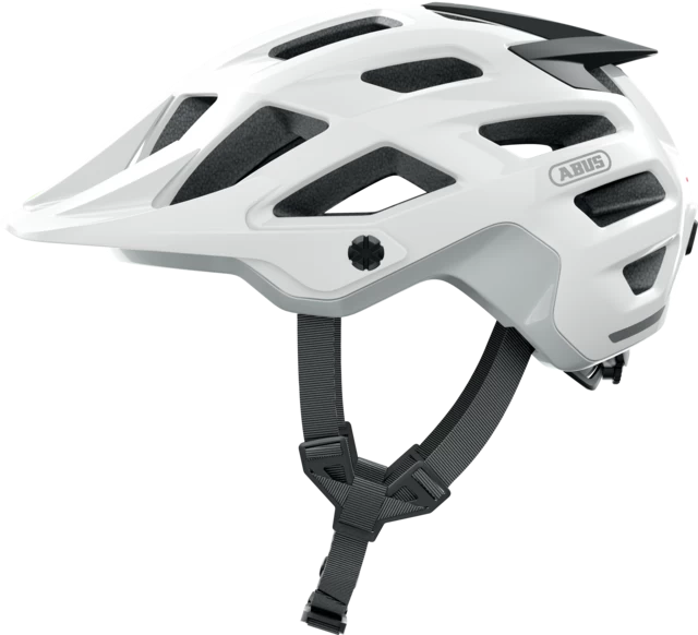 Kask rowerowy ABUS Moventor 2.0 Shiny White Rozmiar S: 51-55 cm