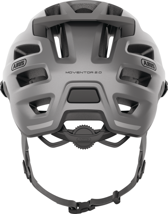 Kask rowerowy Abus Moventor 2.0 Ti Silver