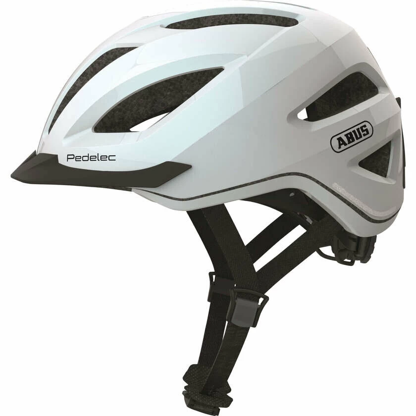 Kask rowerowy Abus Pedelec 1.1, Pearl White L - 56-62 cm