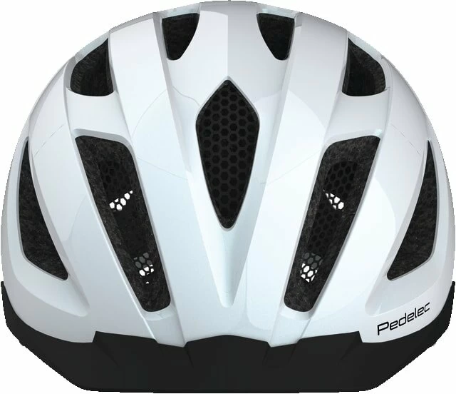 Kask rowerowy Abus Pedelec 1.1, Pearl White L - 56-62 cm