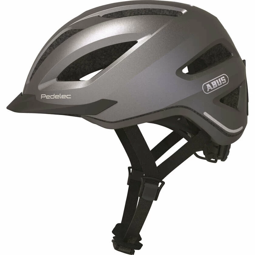 Kask rowerowy Abus Pedelec 1.1, Titan M - 52-57 cm