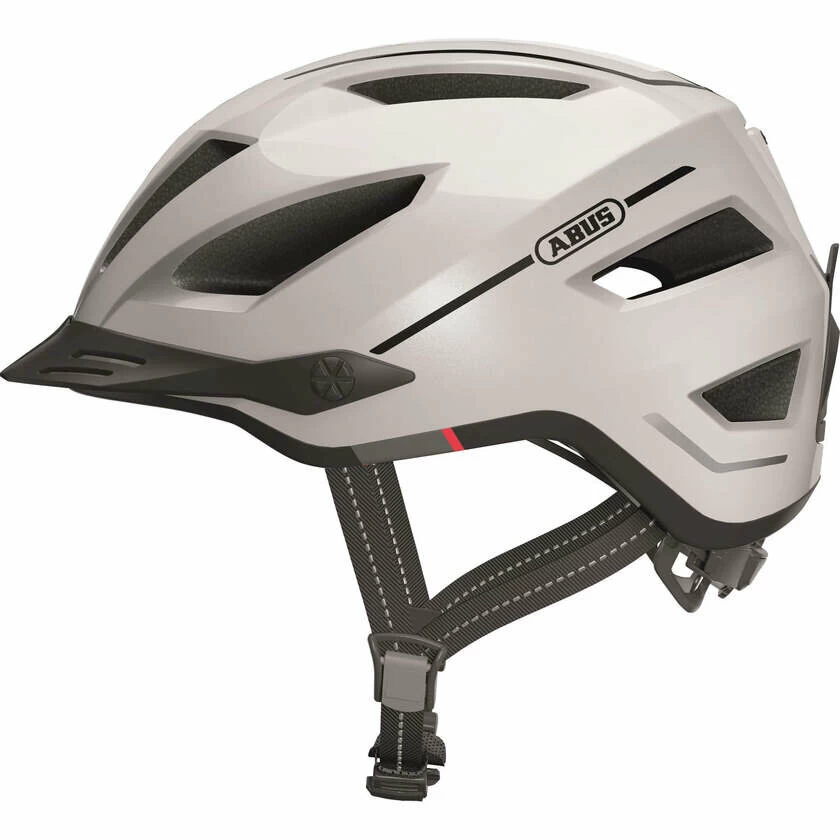 Kask rowerowy Abus Pedelec 2.0 Pearl White Rozmiar L