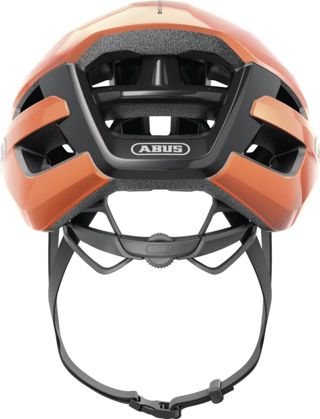 Kask rowerowy Abus PowerDome Goldfish Orange Rozmiar M: 54-58 cm