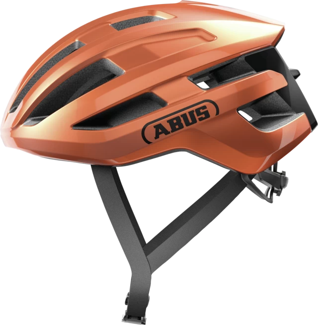 Kask rowerowy Abus PowerDome Goldfish Orange Rozmiar M: 54-58 cm
