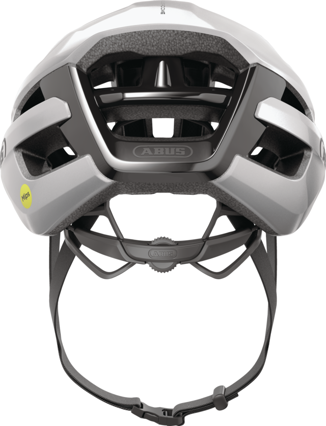 Kask rowerowy Abus PowerDome MIPS Gleam Silver