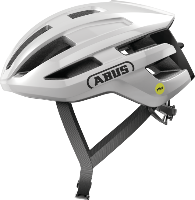 Kask rowerowy Abus PowerDome MIPS Shiny White