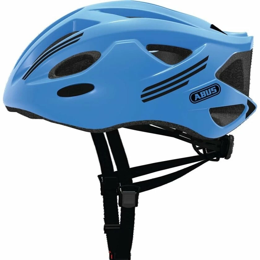 Kask rowerowy Abus S-Cension Neon Blue