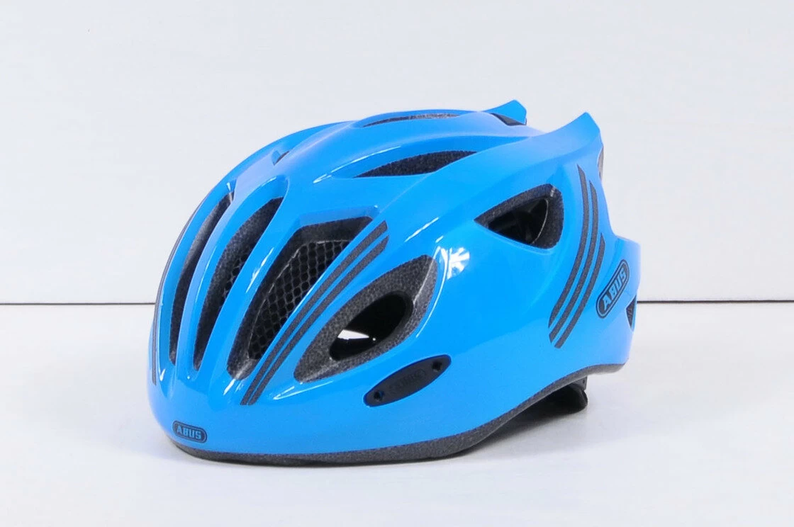 Kask rowerowy Abus S-Cension Neon Blue