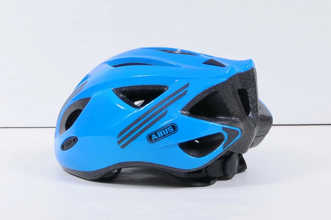 Kask rowerowy Abus S-Cension Neon Blue