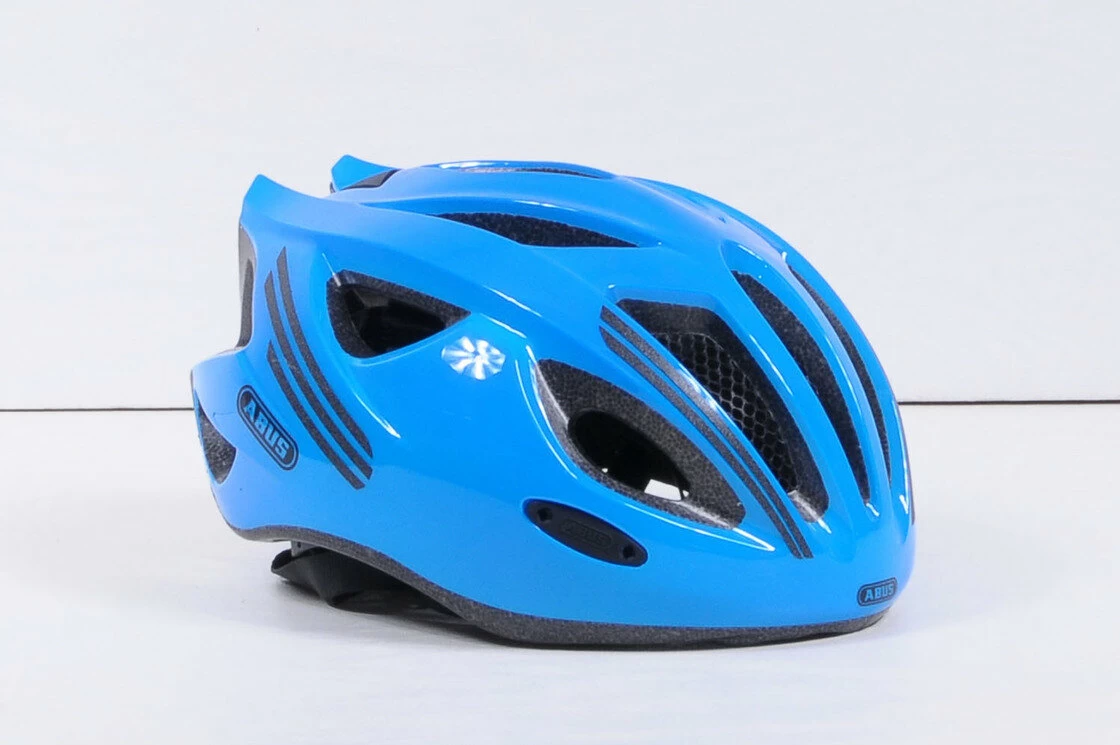 Kask rowerowy Abus S-Cension Neon Blue