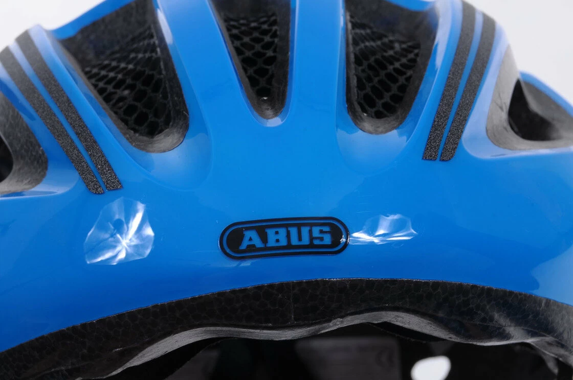 Kask rowerowy Abus S-Cension Neon Blue
