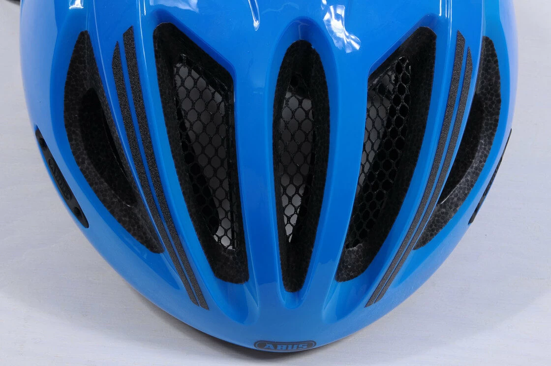 Kask rowerowy Abus S-Cension Neon Blue