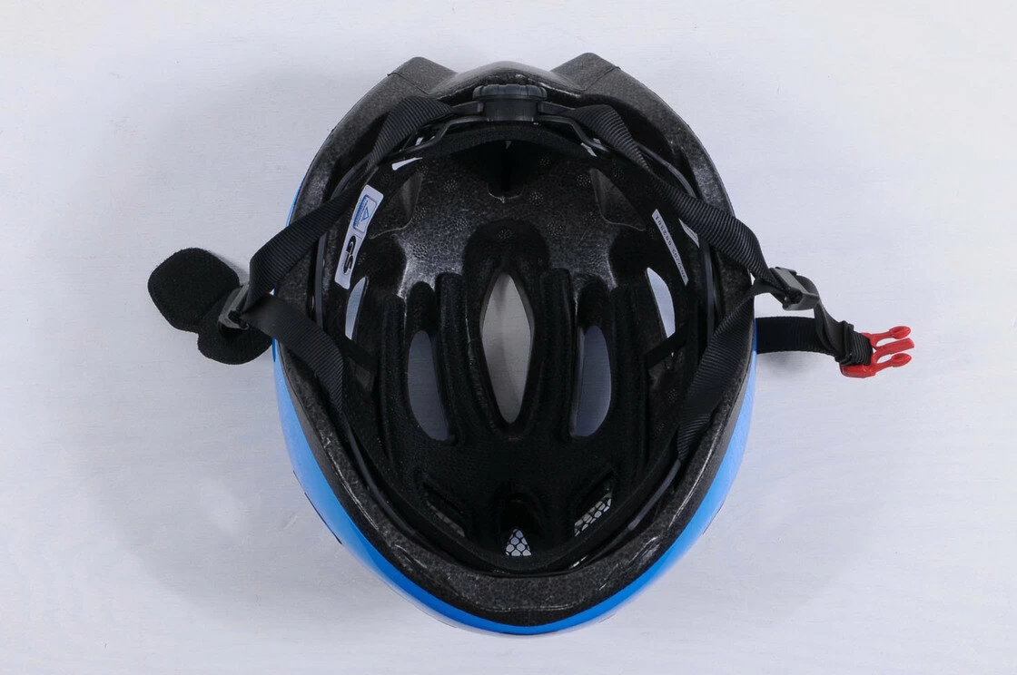 Kask rowerowy Abus S-Cension Neon Blue