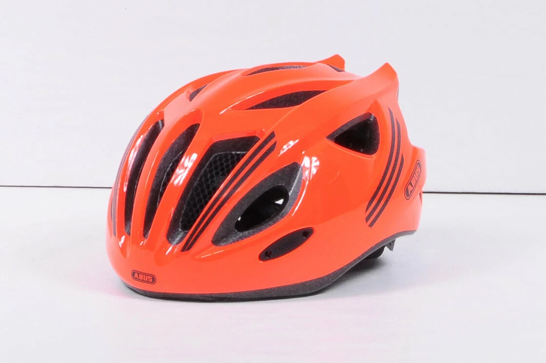 Kask rowerowy Abus S-Cension Neon Orange Rozmiar M