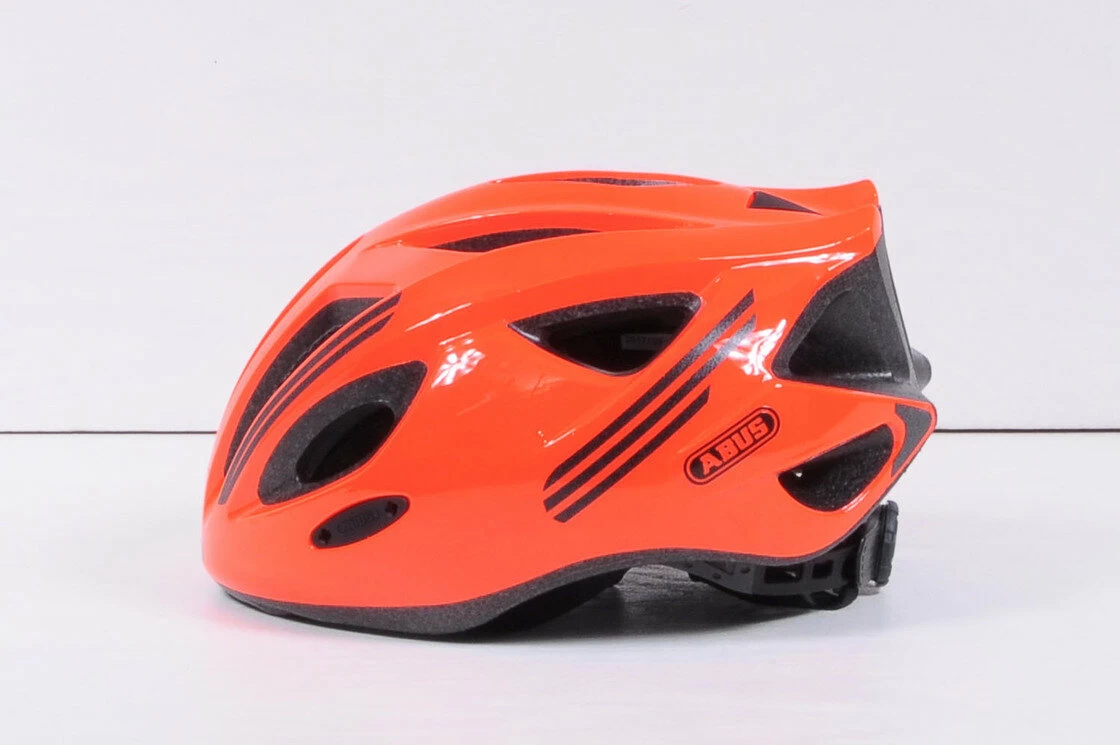 Kask rowerowy Abus S-Cension Neon Orange Rozmiar M