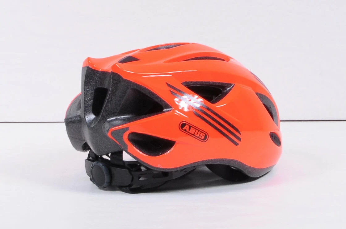 Kask rowerowy Abus S-Cension Neon Orange Rozmiar M