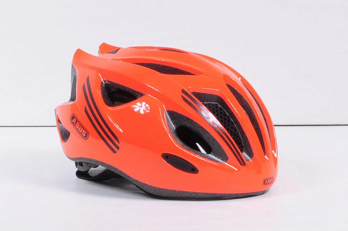 Kask rowerowy Abus S-Cension Neon Orange Rozmiar M