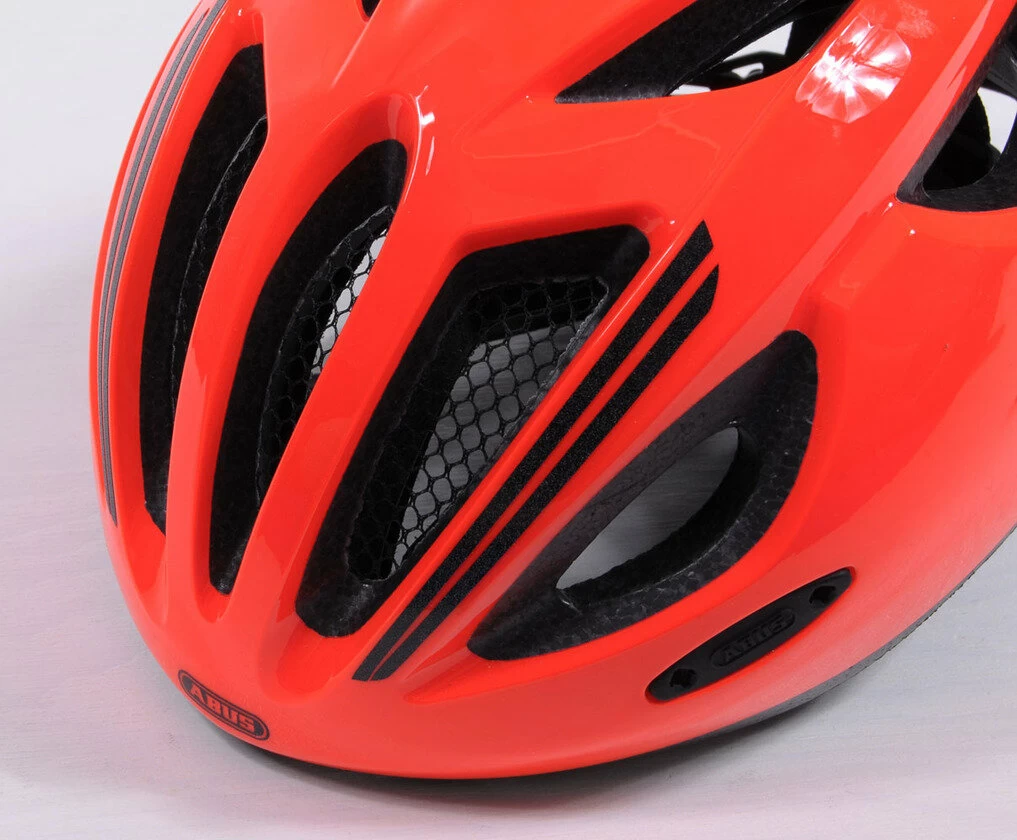 Kask rowerowy Abus S-Cension Neon Orange Rozmiar M