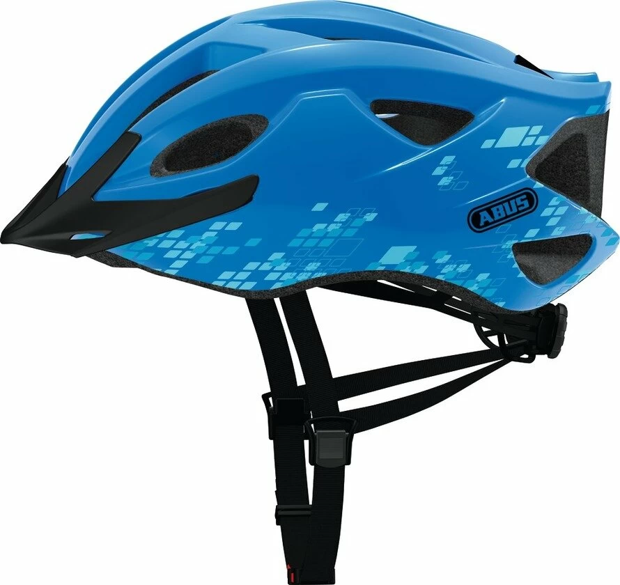 Kask rowerowy Abus S-Cension, niebieski