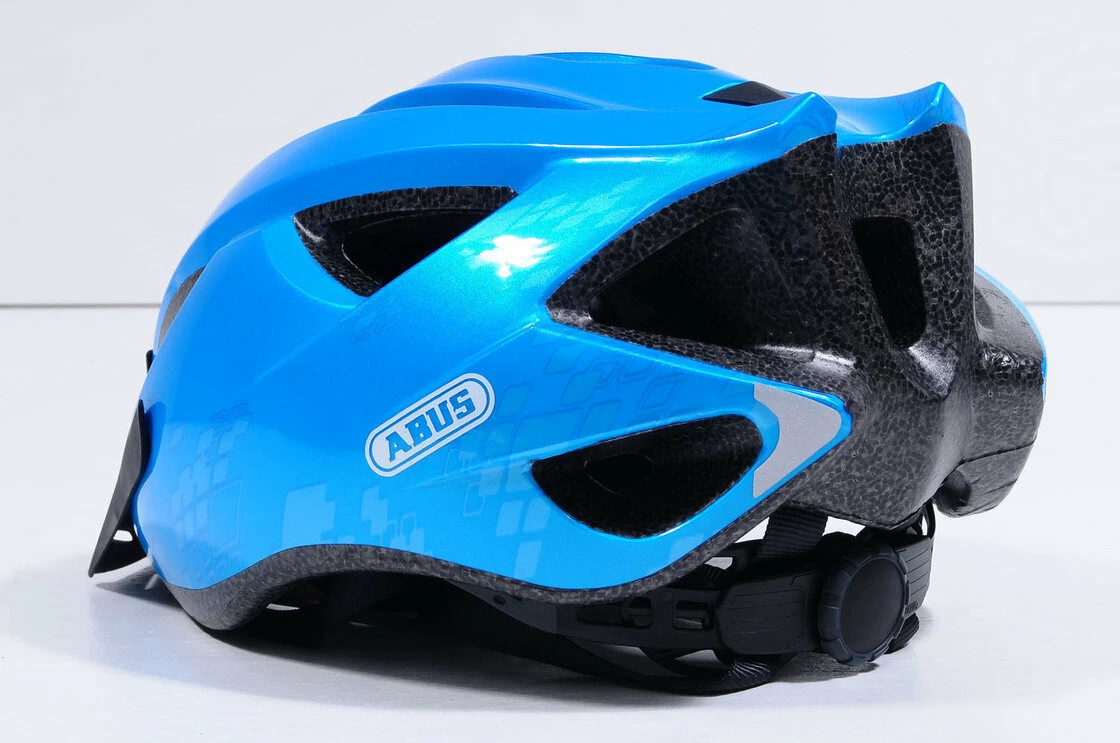 Kask rowerowy Abus S-Cension, niebieski