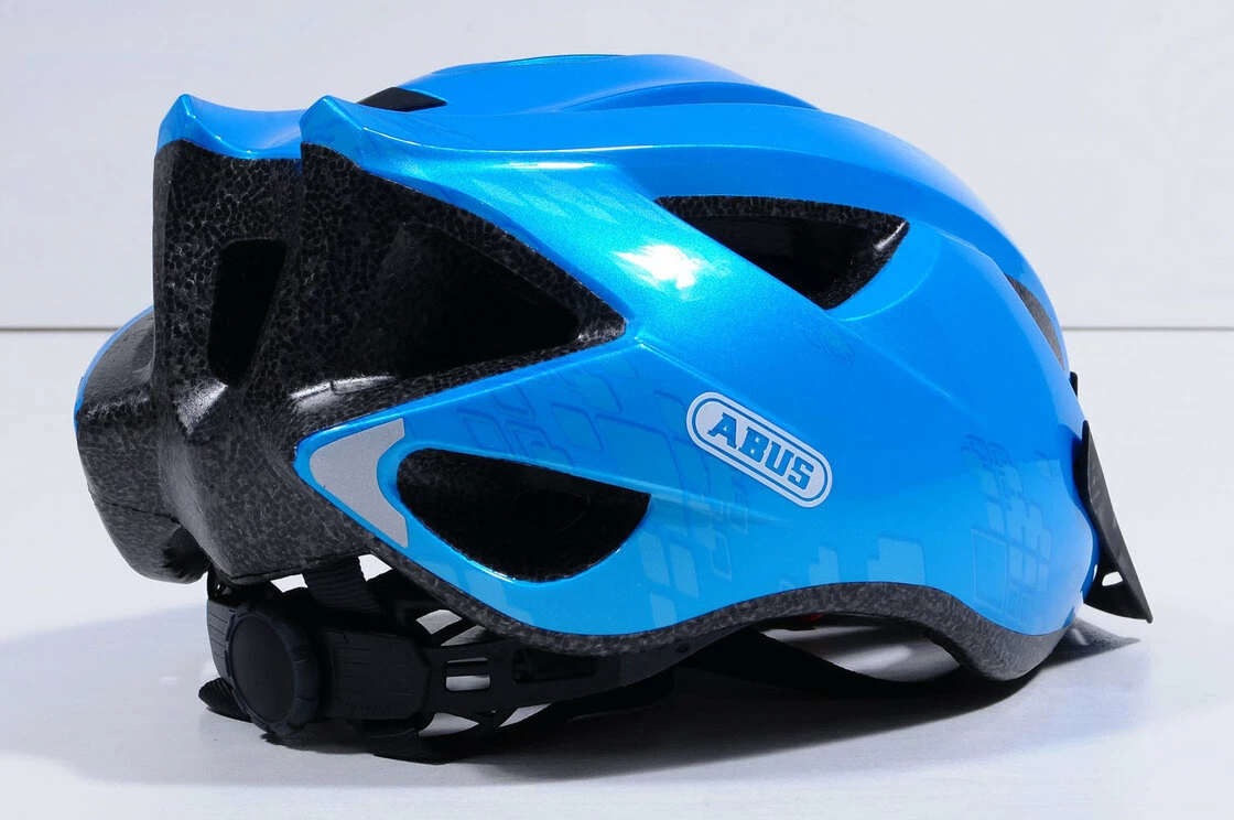 Kask rowerowy Abus S-Cension, niebieski Rozmiar M