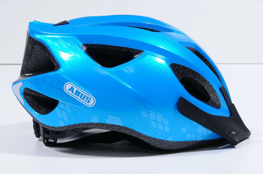 Kask rowerowy Abus S-Cension, niebieski Rozmiar M