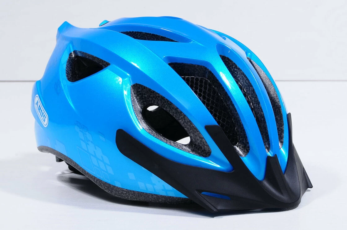 Kask rowerowy Abus S-Cension, niebieski Rozmiar M