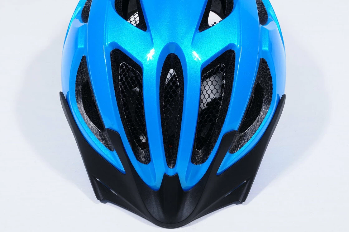 Kask rowerowy Abus S-Cension, niebieski Rozmiar M