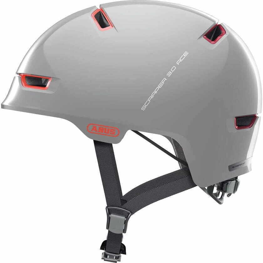 Kask rowerowy Abus Scraper ACE 3.0 Alaska Grey 