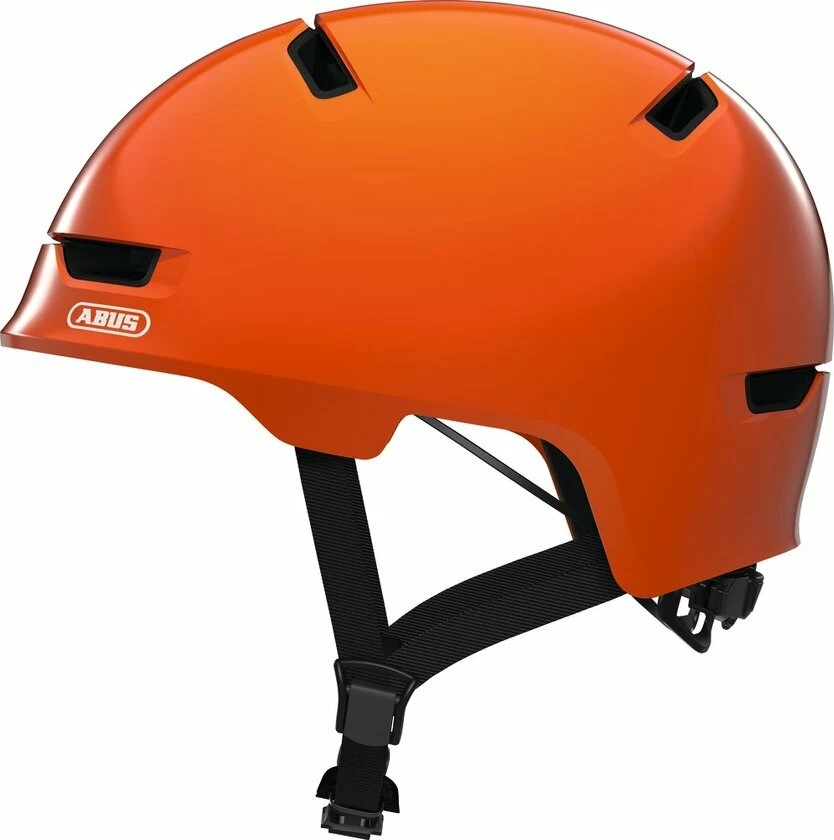 Kask rowerowy Abus Scraper Kid 3.0 Shiny Orange