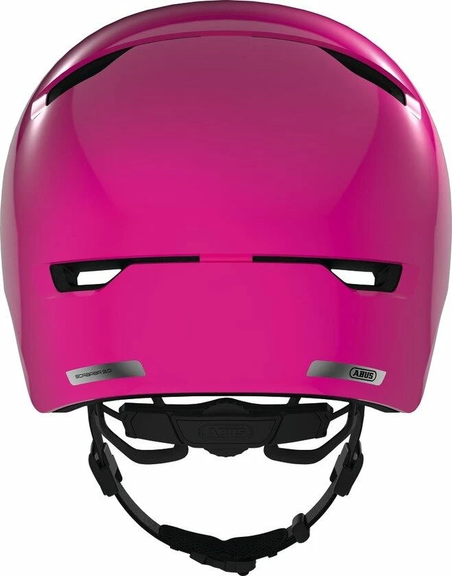 Kask rowerowy Abus Scraper Kid 3.0 Shiny Pink