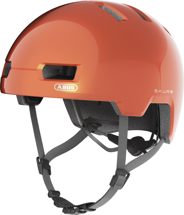 Kask rowerowy Abus Skurb Goldfish Orange Rozmiar L: 58-61 cm