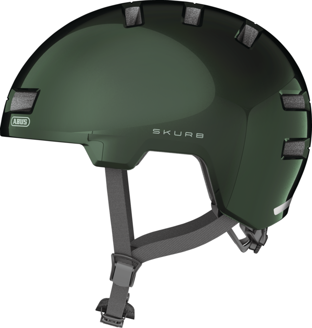 Kask rowerowy Abus Skurb Moss Green