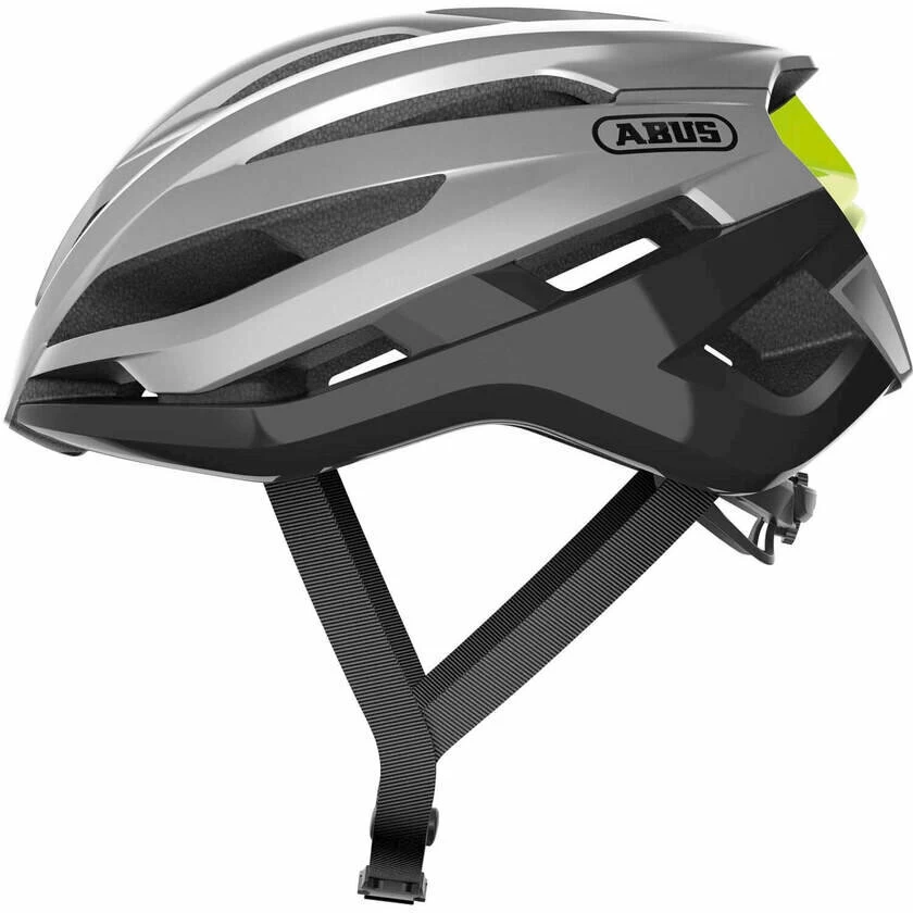 Kask rowerowy ABUS StormChaser gleam/srebrny